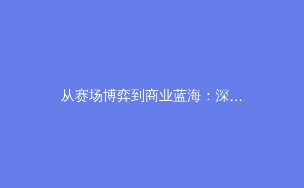 从赛场博弈到商业蓝海：深度解析体育产业的黄金十年与未来变革 - 4